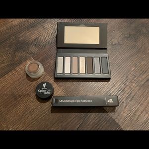 Eyeshadow and mascara